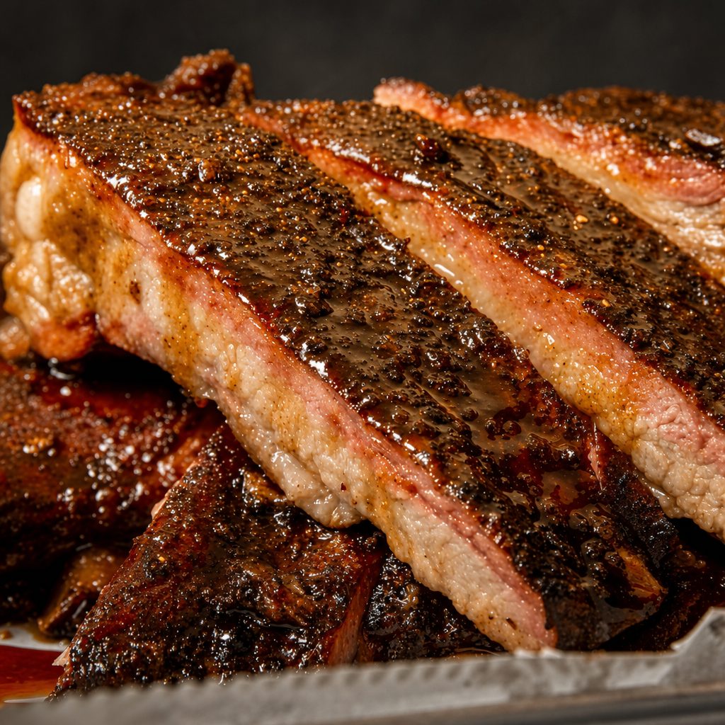 Ribs BBQ.